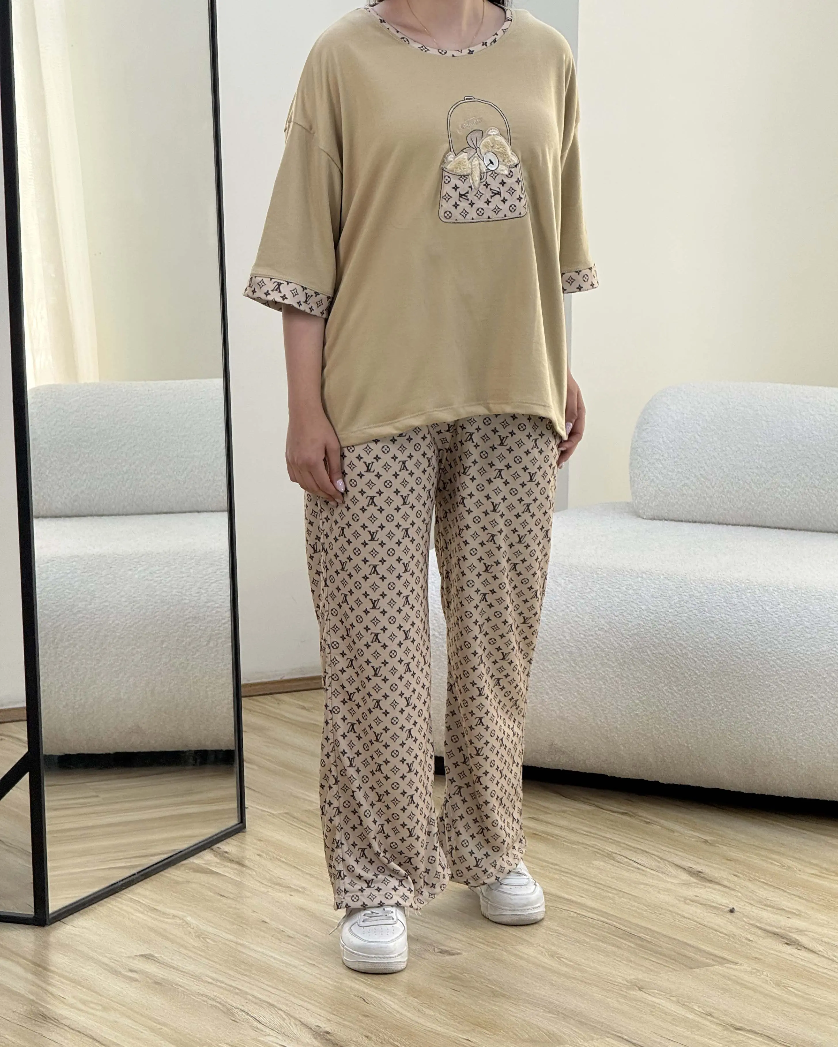 ست خونگی گوچی 10909 دخترانه/آراسز